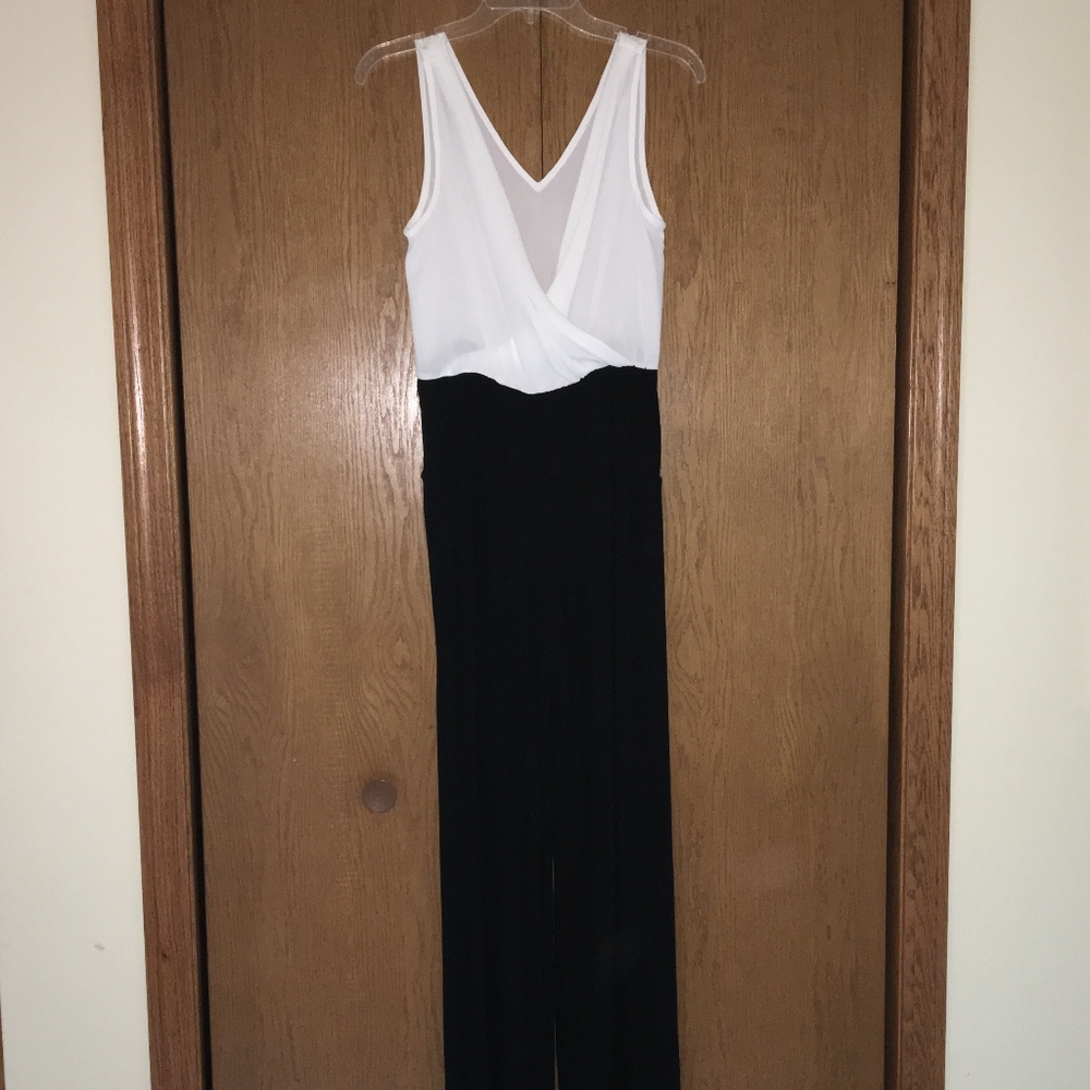 Black and White Jumpsuit